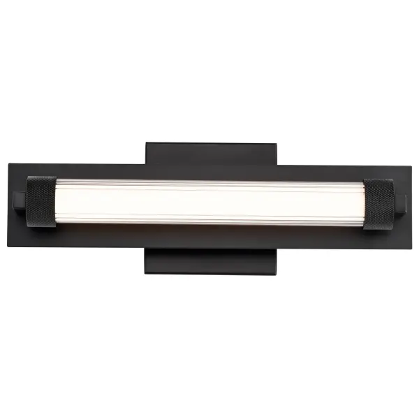 Larissa 14" LED Vanity Light in Black - Image 8