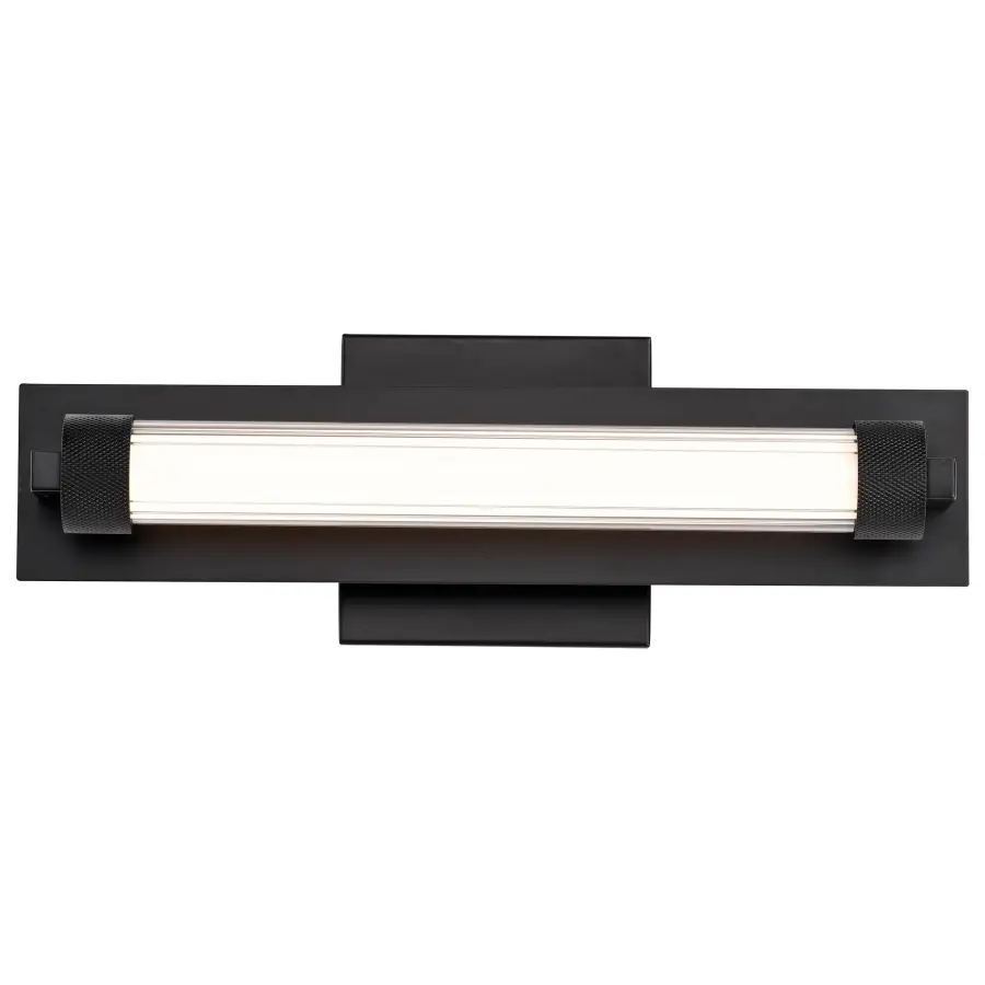 Larissa 14" LED Vanity Light in Black - Image 8