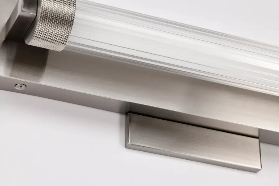 Larissa 14" LED Vanity Light in Brushed Nickel - Image 15