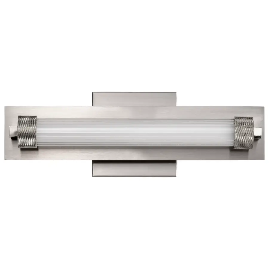 Larissa 14" LED Vanity Light in Brushed Nickel - Image 7