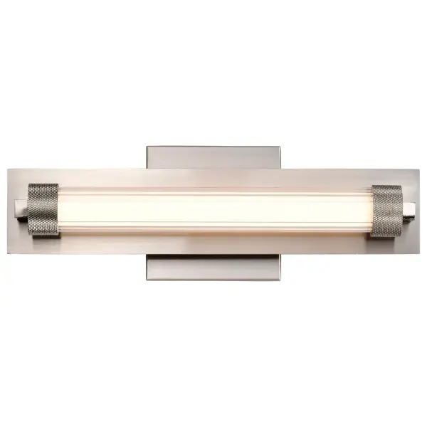 Larissa 14" LED Vanity Light in Brushed Nickel - Image 8