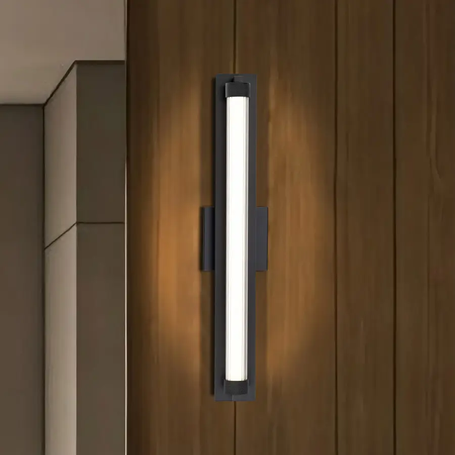 Larissa 24" LED Vanity Light in Black - Image 20