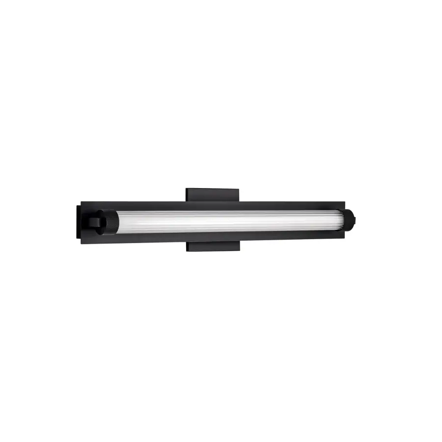 Larissa 24" LED Vanity Light in Black - Image 3