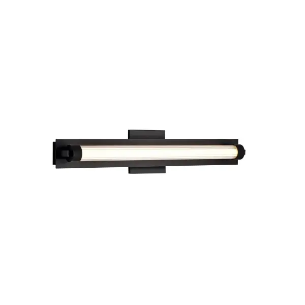 Larissa 24" LED Vanity Light in Black - Image 4