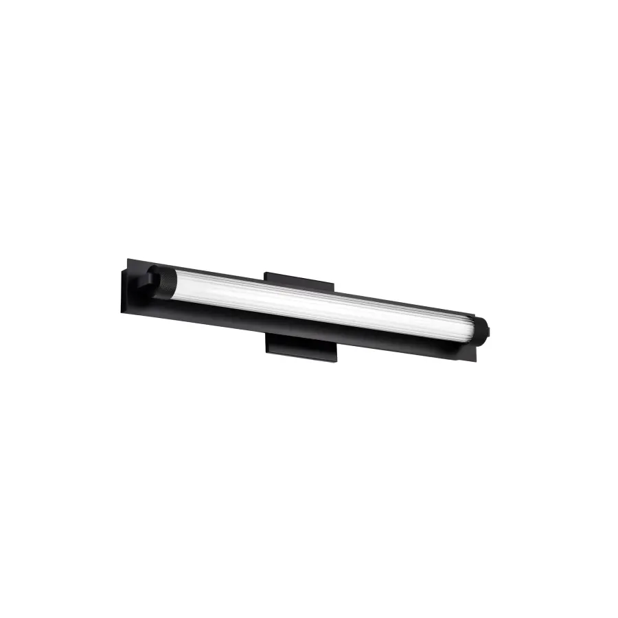 Larissa 24" LED Vanity Light in Black - Image 5