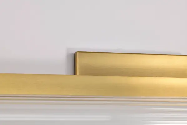 Larissa 24" LED Vanity Light in Vintage Brass - Image 13