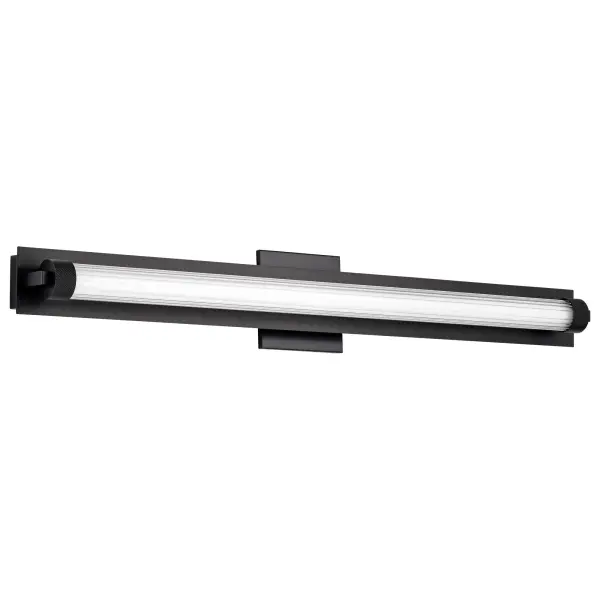 Larissa 32" LED Vanity Light - Matte Black - Image 1