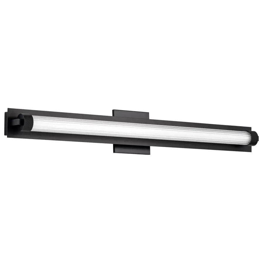 Larissa 32" LED Vanity Light - Matte Black - Image 1