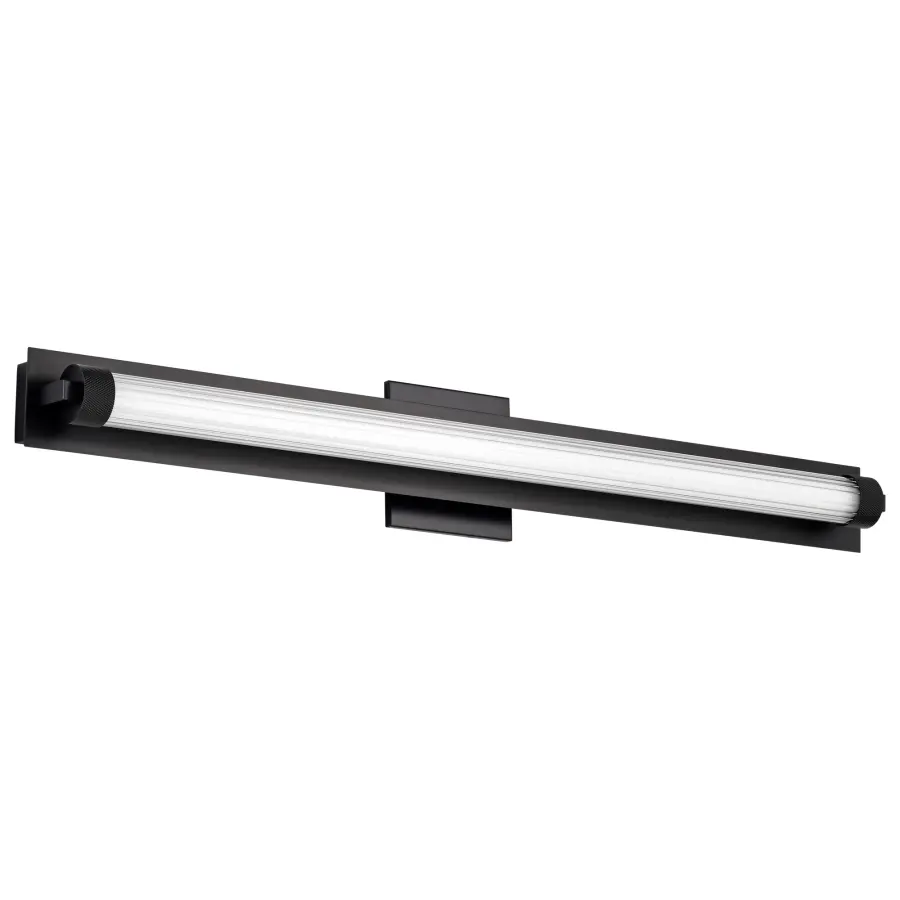 Larissa 32" LED Vanity Light - Matte Black - Image 3