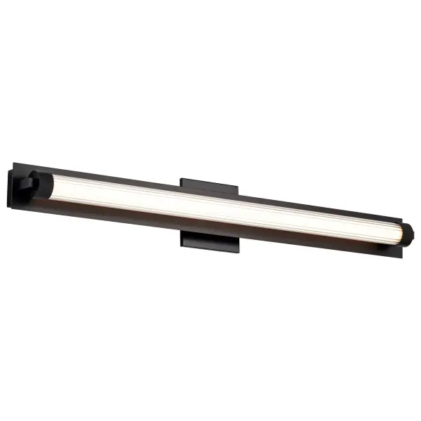 Larissa 32" LED Vanity Light - Matte Black - Image 4