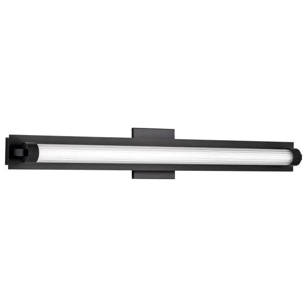 Larissa 32" LED Vanity Light - Matte Black - Image 5
