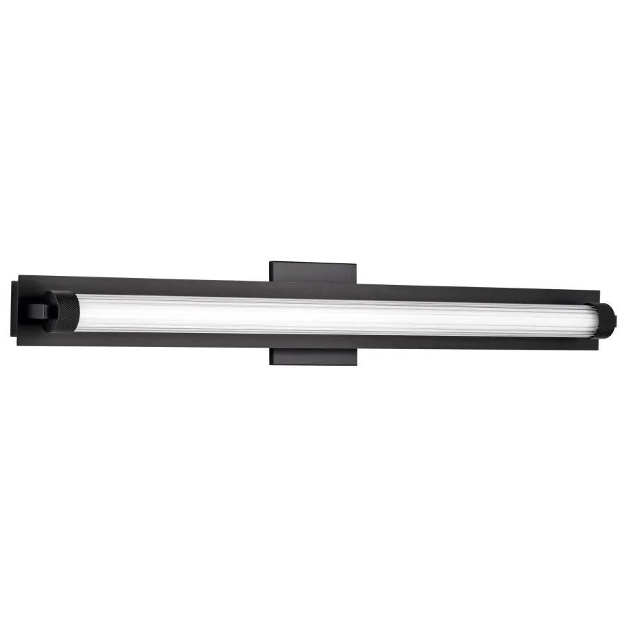 Larissa 32" LED Vanity Light - Matte Black - Image 5