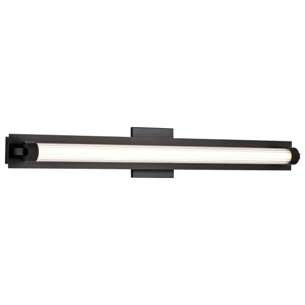 Larissa 32" LED Vanity Light - Matte Black - Image 6