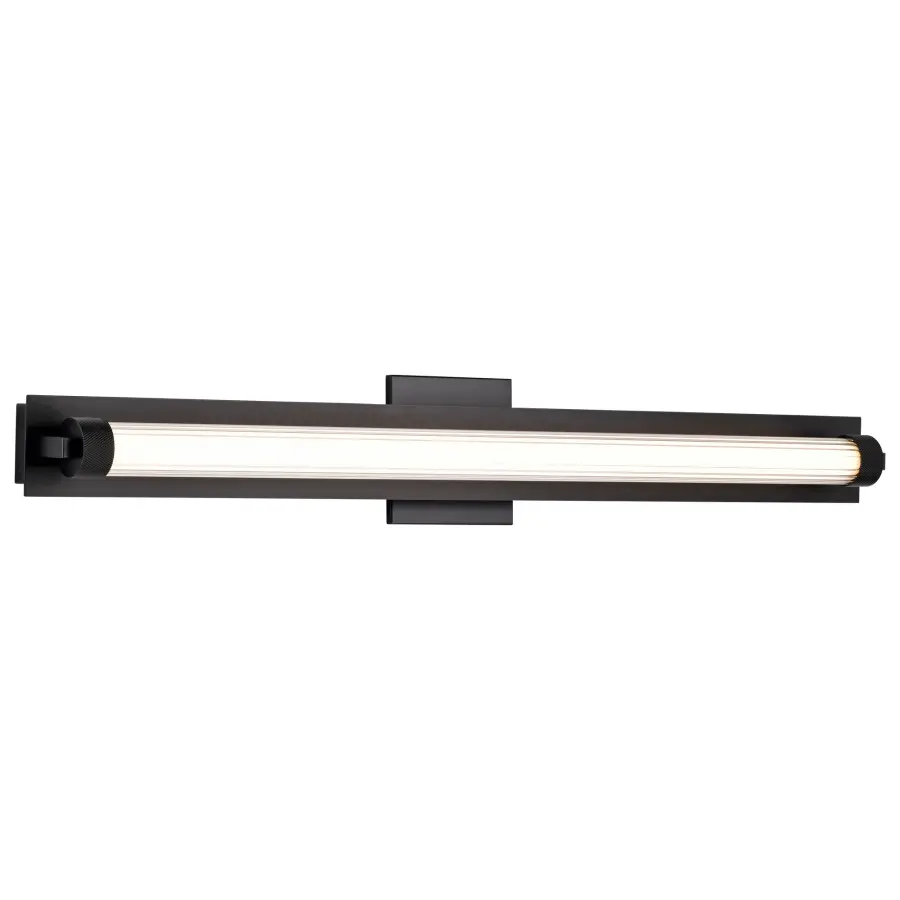 Larissa 32" LED Vanity Light - Matte Black - Image 6