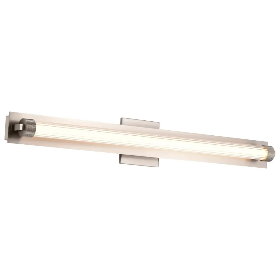 Larissa 32" LED Vanity Light in Brushed Nickel - Image 2