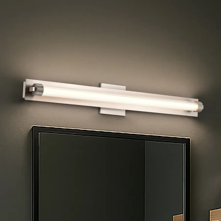 Larissa 32" LED Vanity Light in Brushed Nickel - Image 20