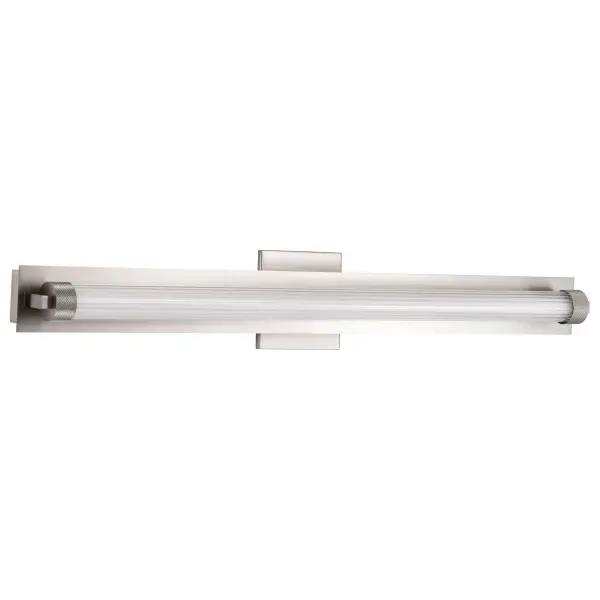 Larissa 32" LED Vanity Light in Brushed Nickel - Image 3