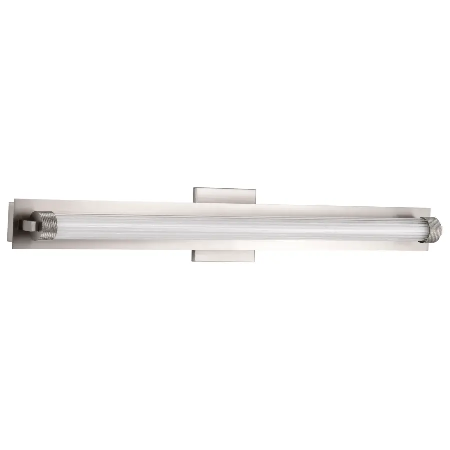 Larissa 32" LED Vanity Light in Brushed Nickel - Image 3