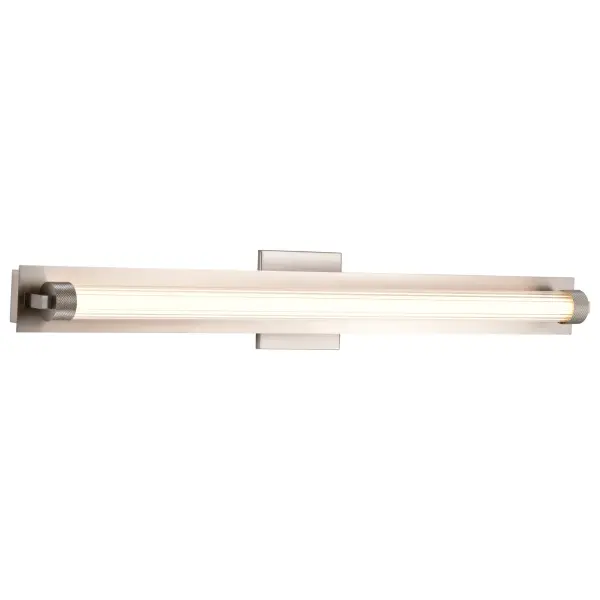 Larissa 32" LED Vanity Light in Brushed Nickel - Image 4