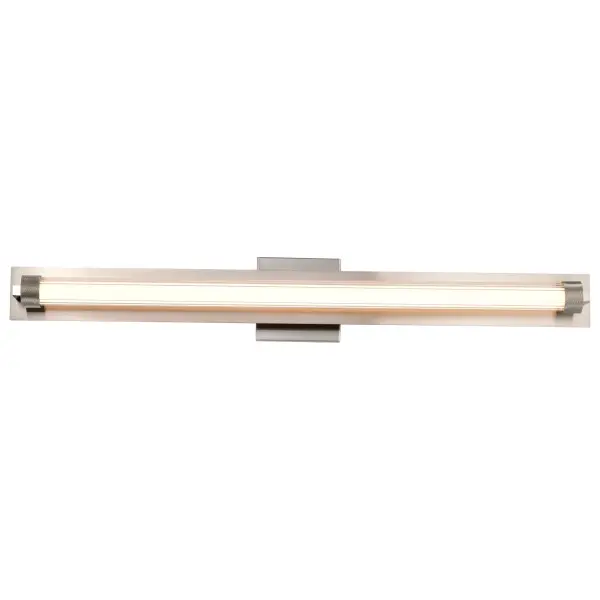 Larissa 32" LED Vanity Light in Brushed Nickel - Image 8
