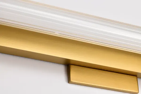 Larissa 32" LED Vanity Light in Vintage Brass - Image 16
