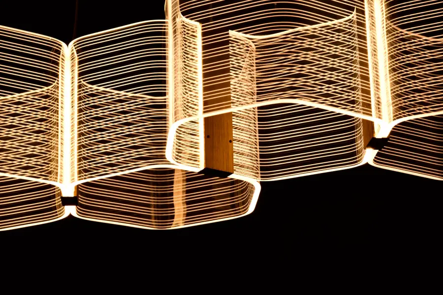 Kenzo LED 6-Light Island Pendant in Polished Anodized Bronze - Image 14