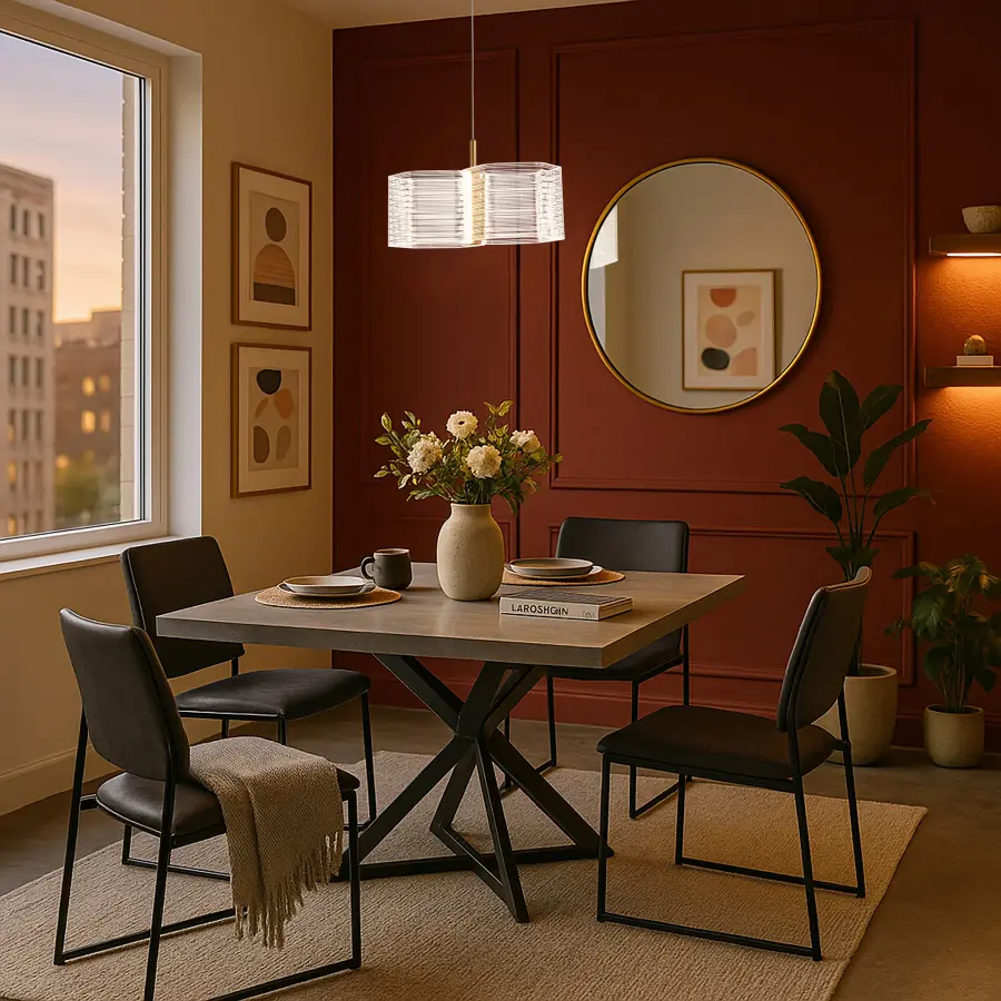 Kenzo LED 2-Light Mini Pendant in Polished Anodized Bronze - Image 17