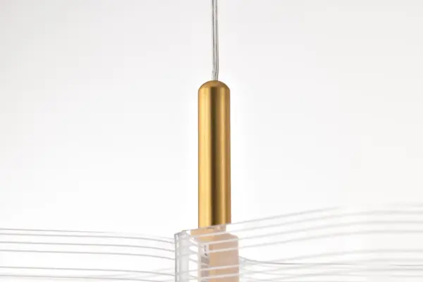 Kenzo LED 2-Light Mini Pendant in Polished Anodized Bronze - Image 10