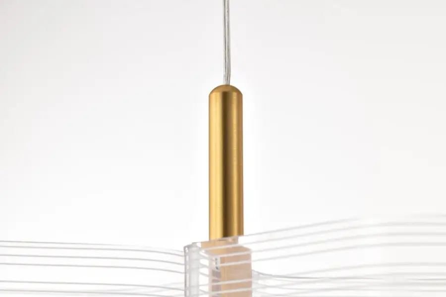 Kenzo LED 2-Light Mini Pendant in Polished Anodized Bronze - Image 10