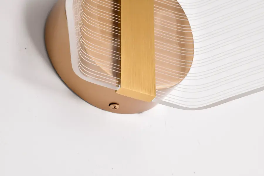 Kenzo LED Wall Sconce in Vintage Brass - Image 15