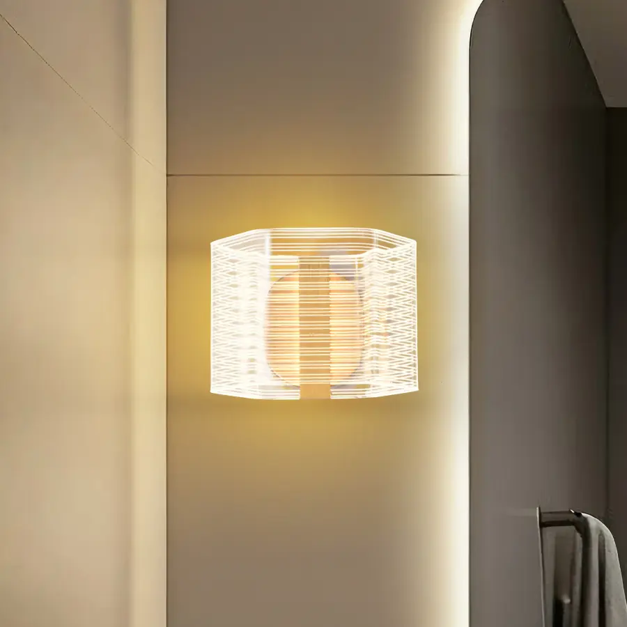 Kenzo LED Wall Sconce in Vintage Brass - Image 20