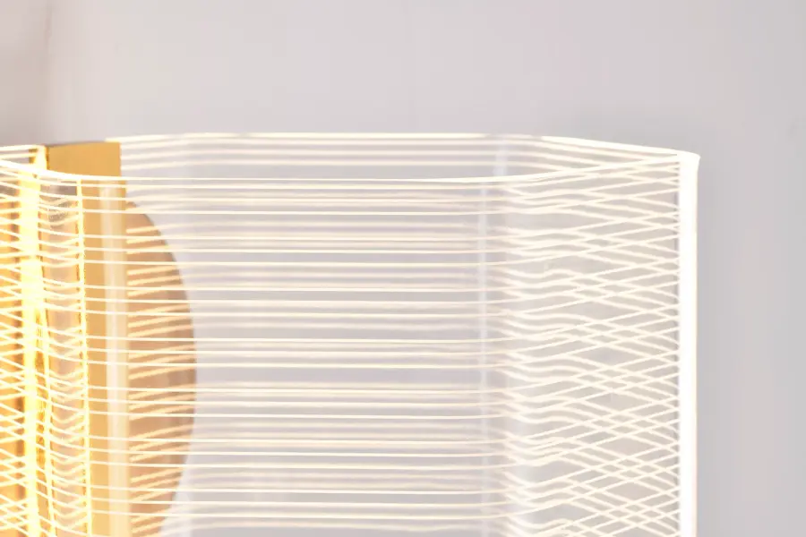 Kenzo LED Wall Sconce in Vintage Brass - Image 9