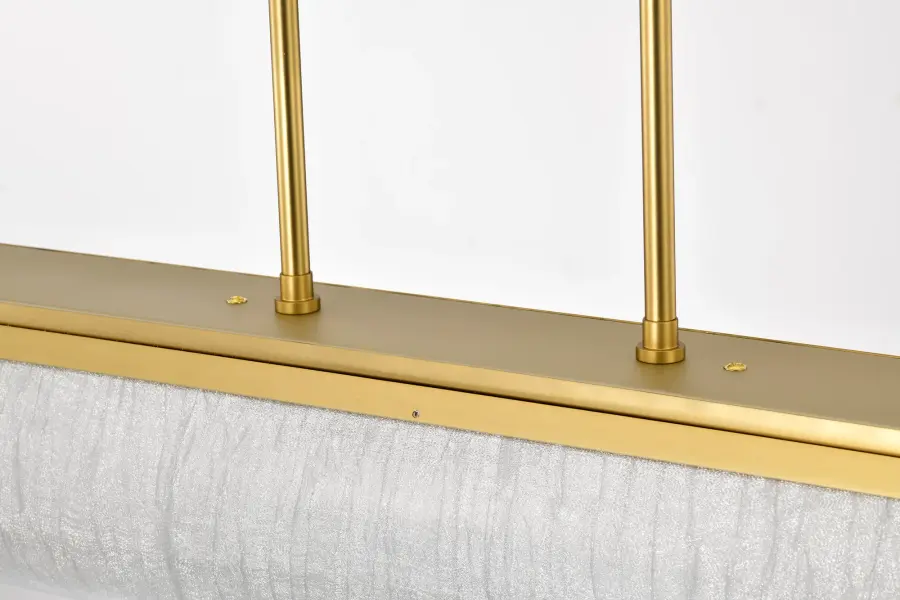 Idris LED Island Pendant in Vintage Brass - Image 10