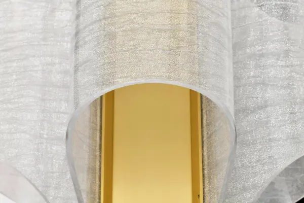 Idris LED 4-Light Pendant in Vintage Brass - Image 11