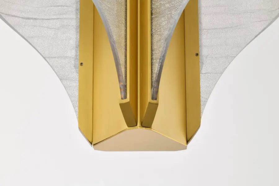 Idris LED 3-Light Pendant in Vintage Brass - Image 9