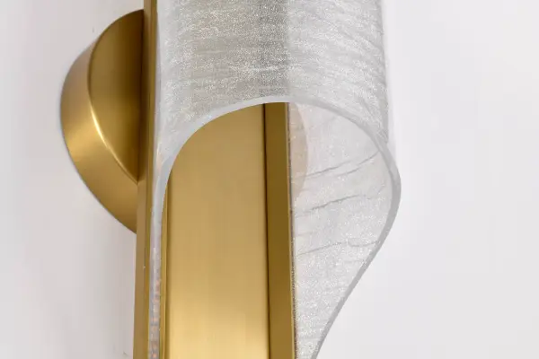 Idris LED Wall Sconce - Vintage Brass - Image 14