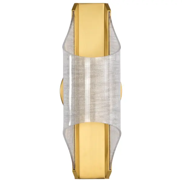 Idris LED Wall Sconce - Vintage Brass - Image 5