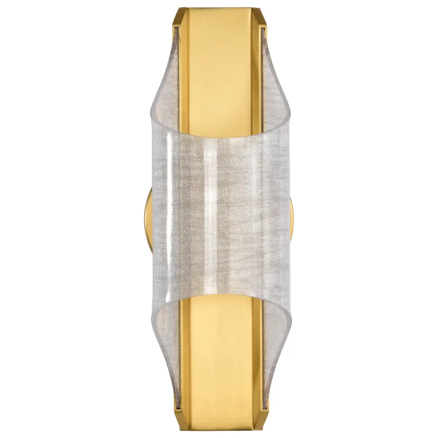 Idris LED Wall Sconce - Vintage Brass - Image 5