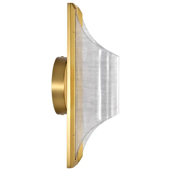 Idris LED Wall Sconce - Vintage Brass - Image 7