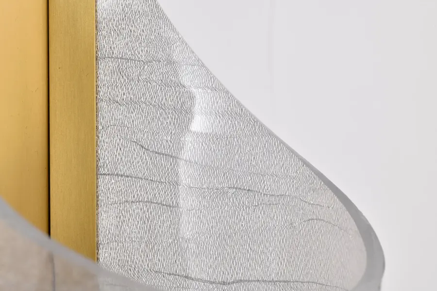Idris LED Wall Sconce - Vintage Brass - Image 10
