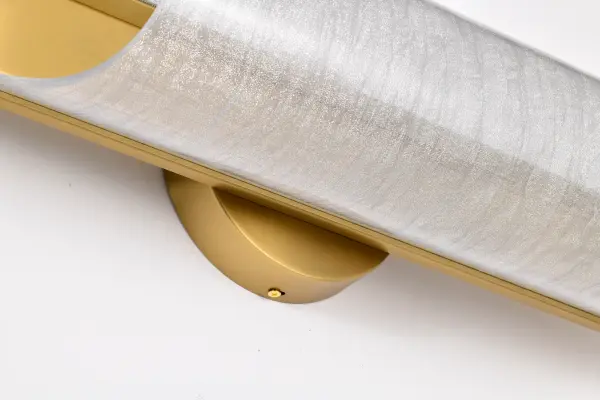 Idris LED 3-Light Wall Sconce in Vintage Brass - Image 13