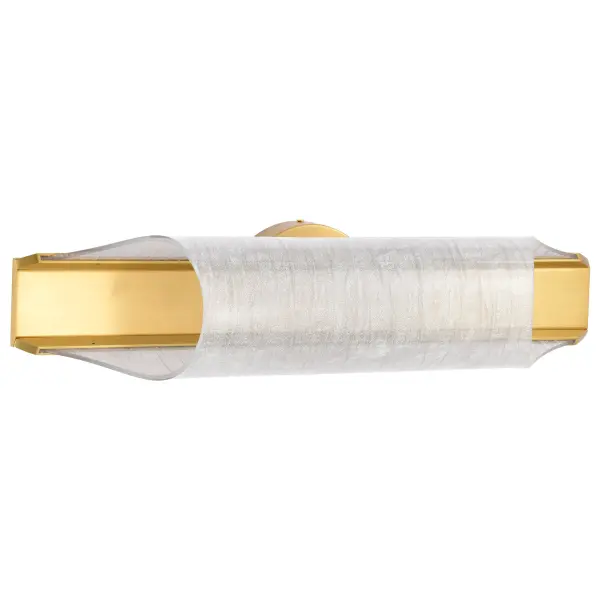 Idris LED 3-Light Wall Sconce in Vintage Brass - Image 3