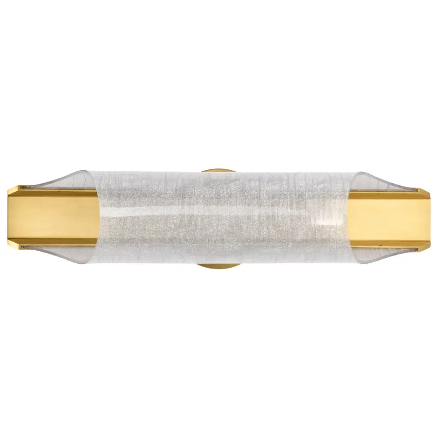 Idris LED 3-Light Wall Sconce in Vintage Brass - Image 5