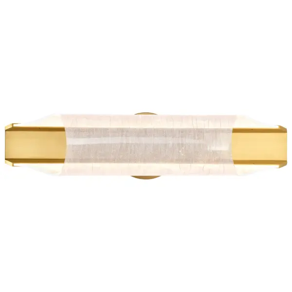 Idris LED 3-Light Wall Sconce in Vintage Brass - Image 6