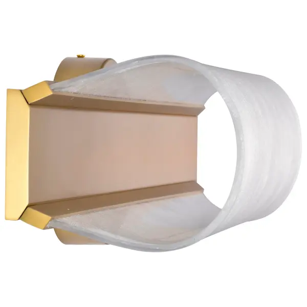 Idris LED 3-Light Wall Sconce in Vintage Brass - Image 7