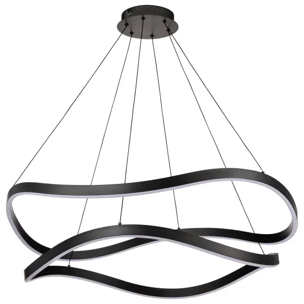 Sylas 36-Inch LED Pendant in Matte Black - Image 2