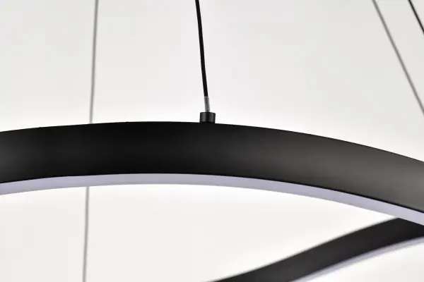 Sylas 36-Inch LED Pendant in Matte Black - Image 12