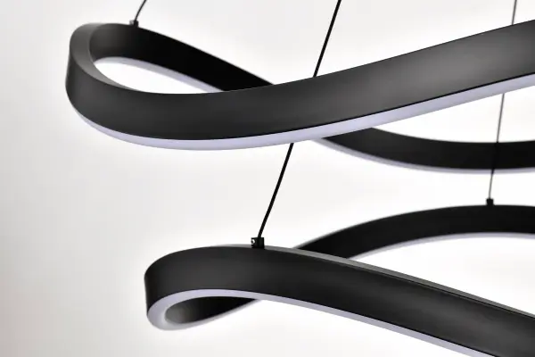 Sylas 36-Inch LED Pendant in Matte Black - Image 13