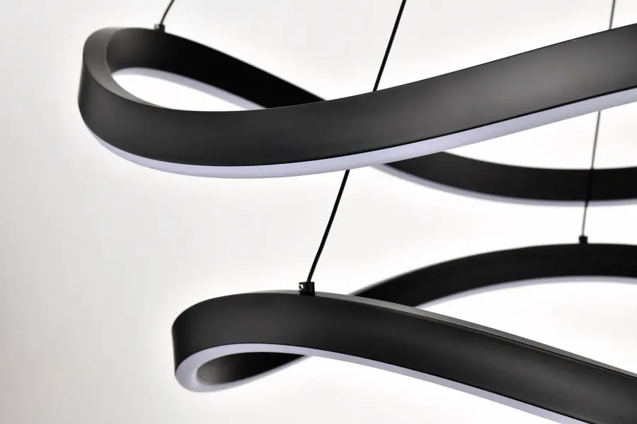 Sylas 36-Inch LED Pendant in Matte Black - Image 13