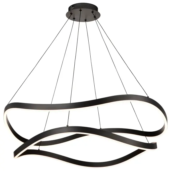Sylas 36-Inch LED Pendant in Matte Black - Image 3